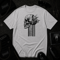 Barcode Skull classic tee
