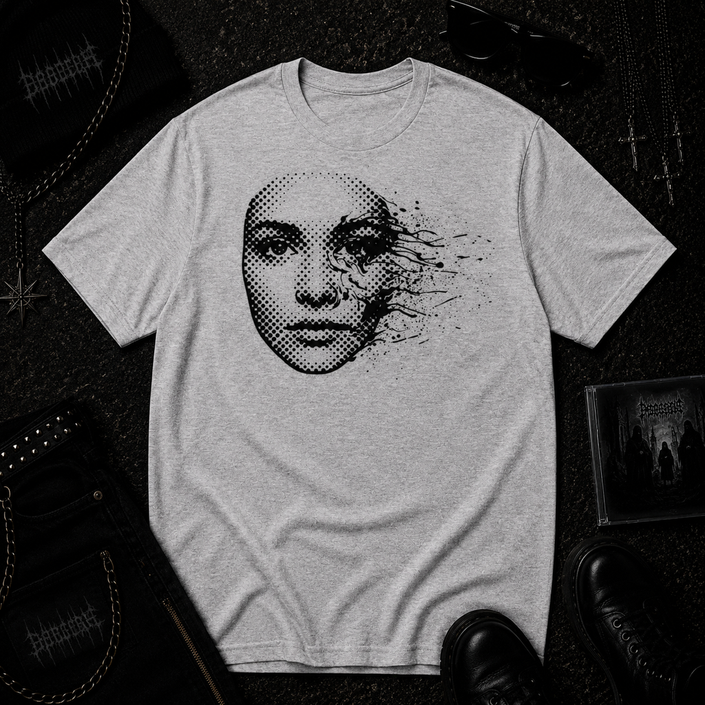 Fading Face tee